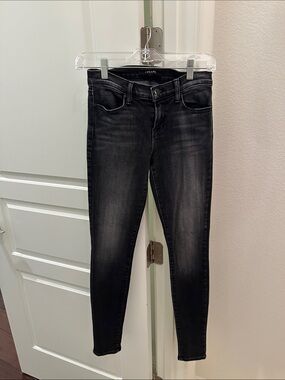 J Brand Women's Skinny Jeans in Black Wash